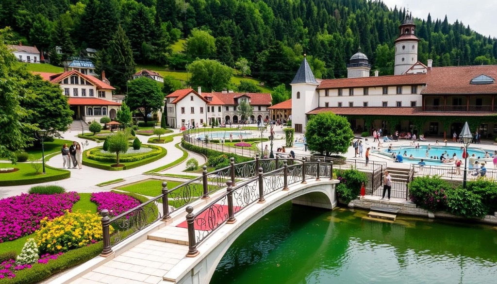 Spomenički kompleks i bazen u Vrnjačkoj Banji